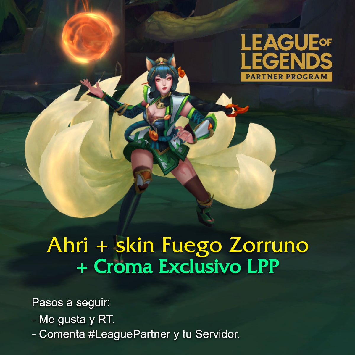 ritoope's tweet photo. Pertenezco al Programa Socios de LoL y @lollatam me brindó códigos LPP para ustedes ♥

• Sigan los pasos que describe la imagen.

¡Mucha suerte a todos!

#LeaguePartner #LeagueOfLegends https://t.co/PHUwYgtVdx