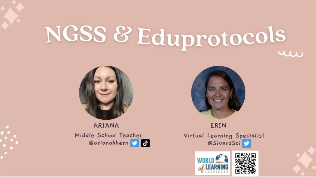 Are you headed to #NSTA in Atlanta? Check out our workshop to learn how to use #Eduprotocols with #NGSS #5E lessons! 

2023 NSTA National Conference
Sat March 25 @ 2:40pm EST
Room B405