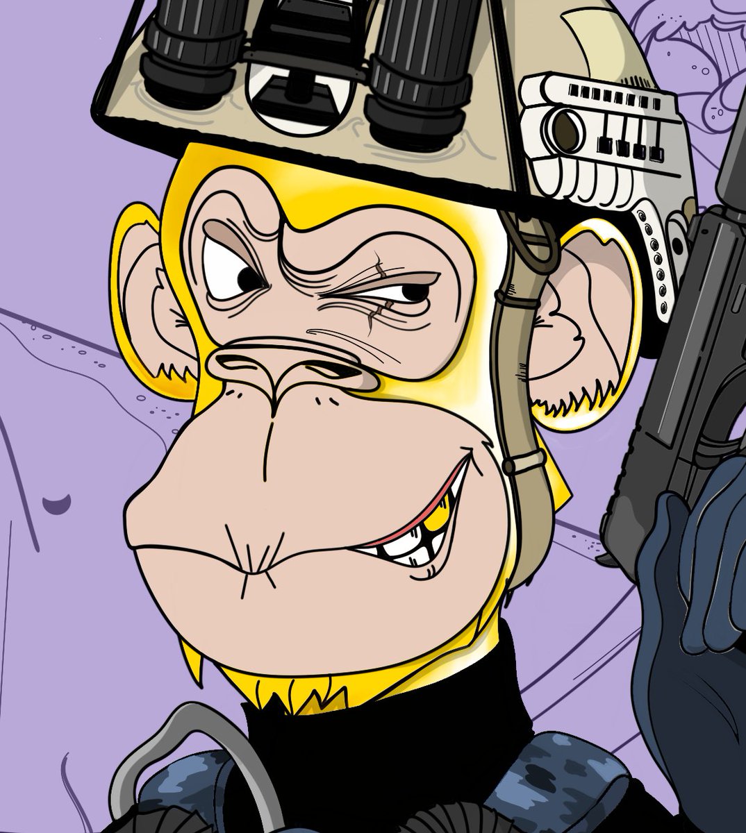 alphaapeelite's tweet image. 20% of the AAE - NAVY SEALS have a 'Gold Tooth'...📻 

You should already know what this means for you...

#SolanaNFTs #NFTCommunity