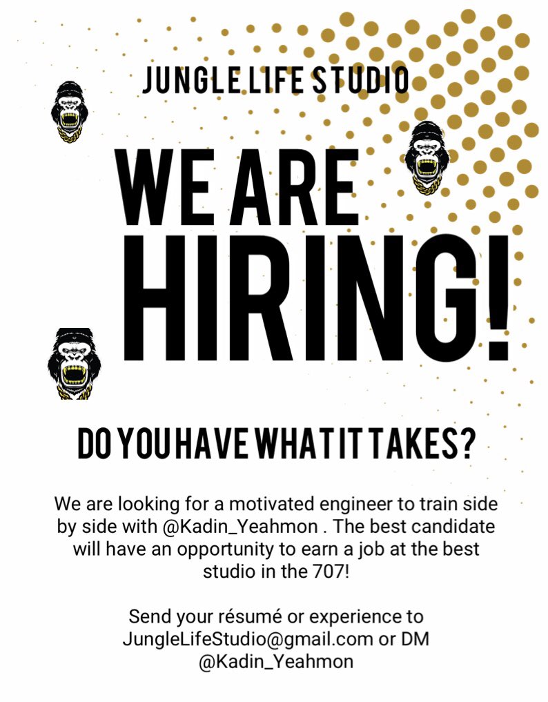 KadinYeahmon's tweet photo. I’m hiring‼️tag an engineer or DM me https://t.co/r5omuhTkWd