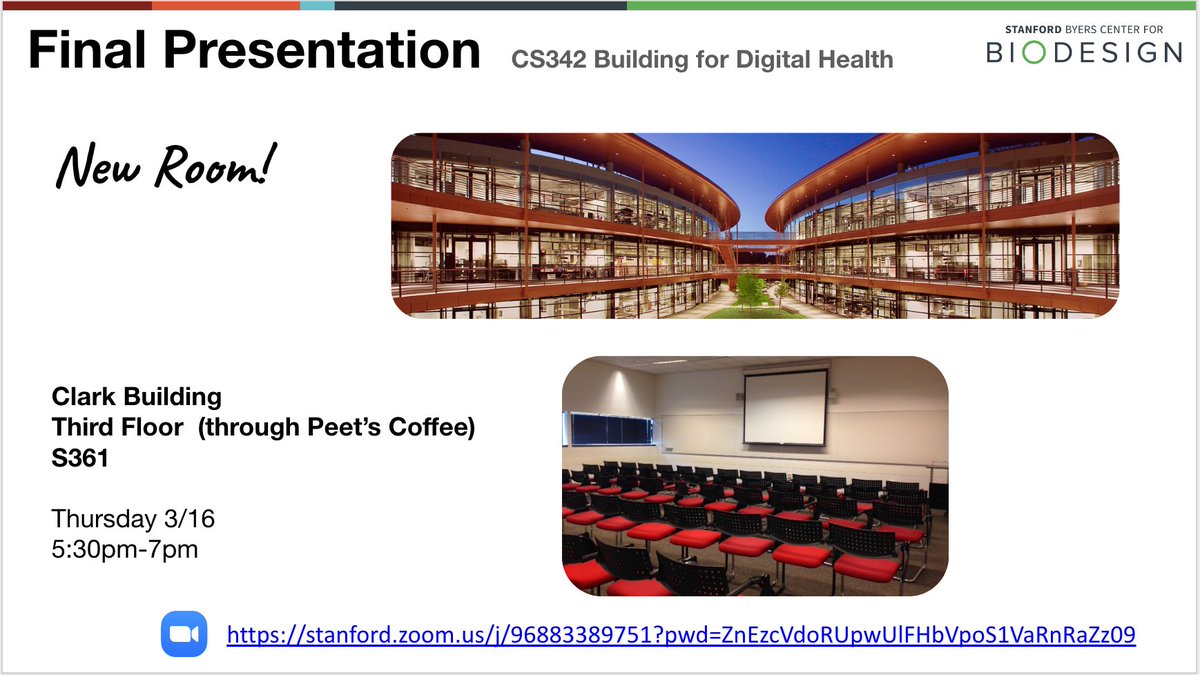 griffinashleyc's tweet image. Excited for the Building for Digital Health final presentations this Thursday! In just 10 weeks students have learned how to develop #iOS mobile apps using #FHIR with CardinalKit @DrAalami @vishnuravi @PSchmiedmayer