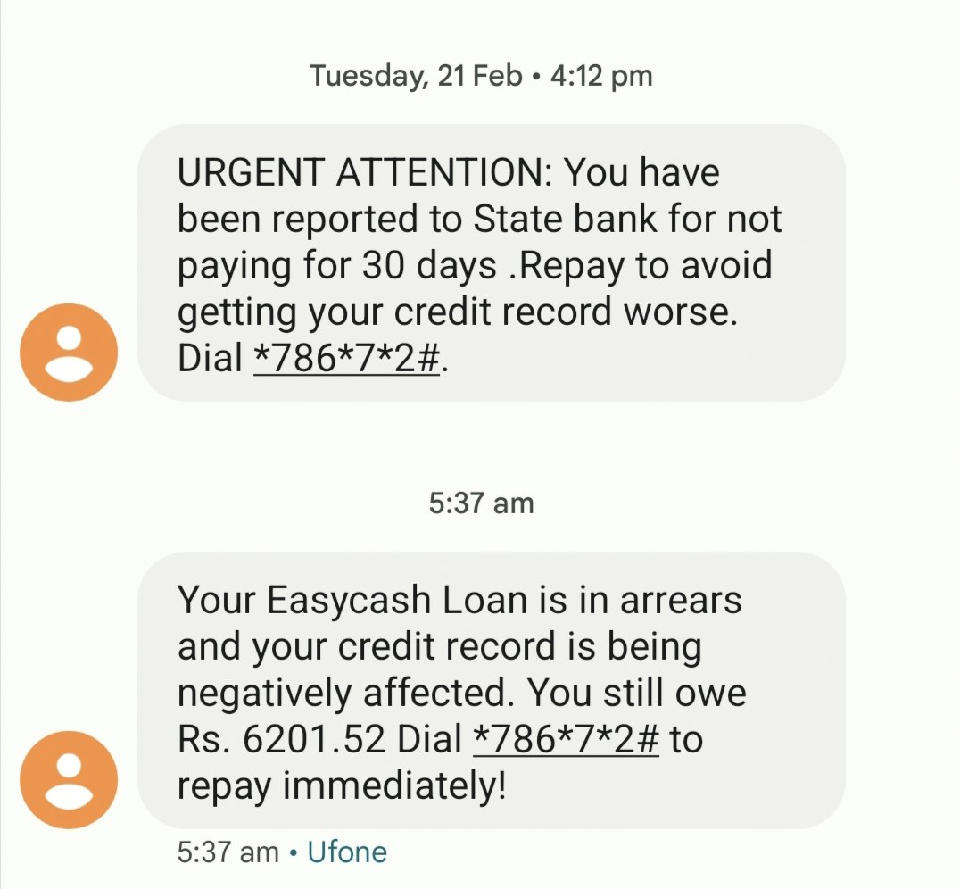 advmoin1's tweet photo. @easypaisa asking to repay the loan which was automatically deducted from the account.
24 November 2022 sy aaj tak in ki khopri me ye bat ni ghus ri ky loan already wapsi ly chuky hain, Ulta 175.14 paisy mery deny inho ny.

Ghatiya service
Ghatiya company
No check n balance https://t.co/F0NOLDrafs