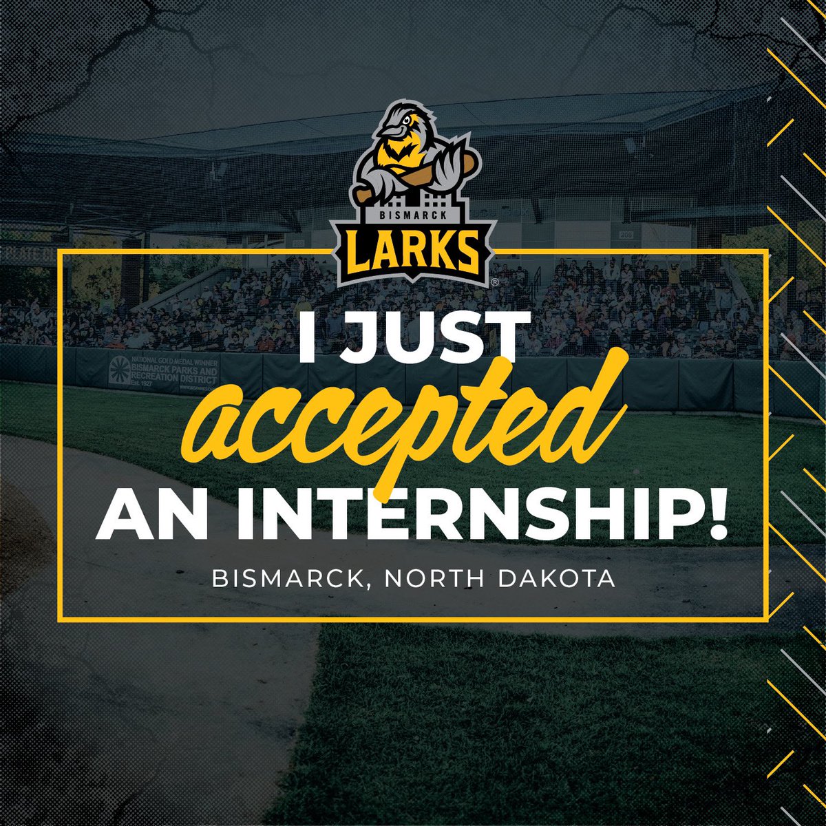 DomLiaconePxP's tweet photo. ⚾️I’ve got some BIG news!🟡
I’m thrilled to announce I’ve accepted a broadcast internship for the @bismarcklarks of the Northwoods League! I’ll be doing TV play-by-play and media relations with them this summer.
Extremely grateful for this opportunity! #LetsGoLarks https://t.co/1thoa1xrn7