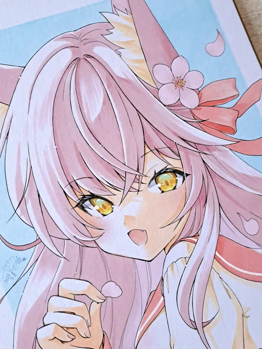 ぼちぼちBOOTHから直筆作品中心で一部在庫取り下げます。19日から3週連続イベントなので在庫なくなってたらそちらでどうぞ通販ご利用の方はお早めに…参加イベント3/19 #MGM2_39 #ミノココ3/25 #稲沢イラストアート展 在廊3/26 #名古屋コミティア62 C-184/1 #TAMAコミ 