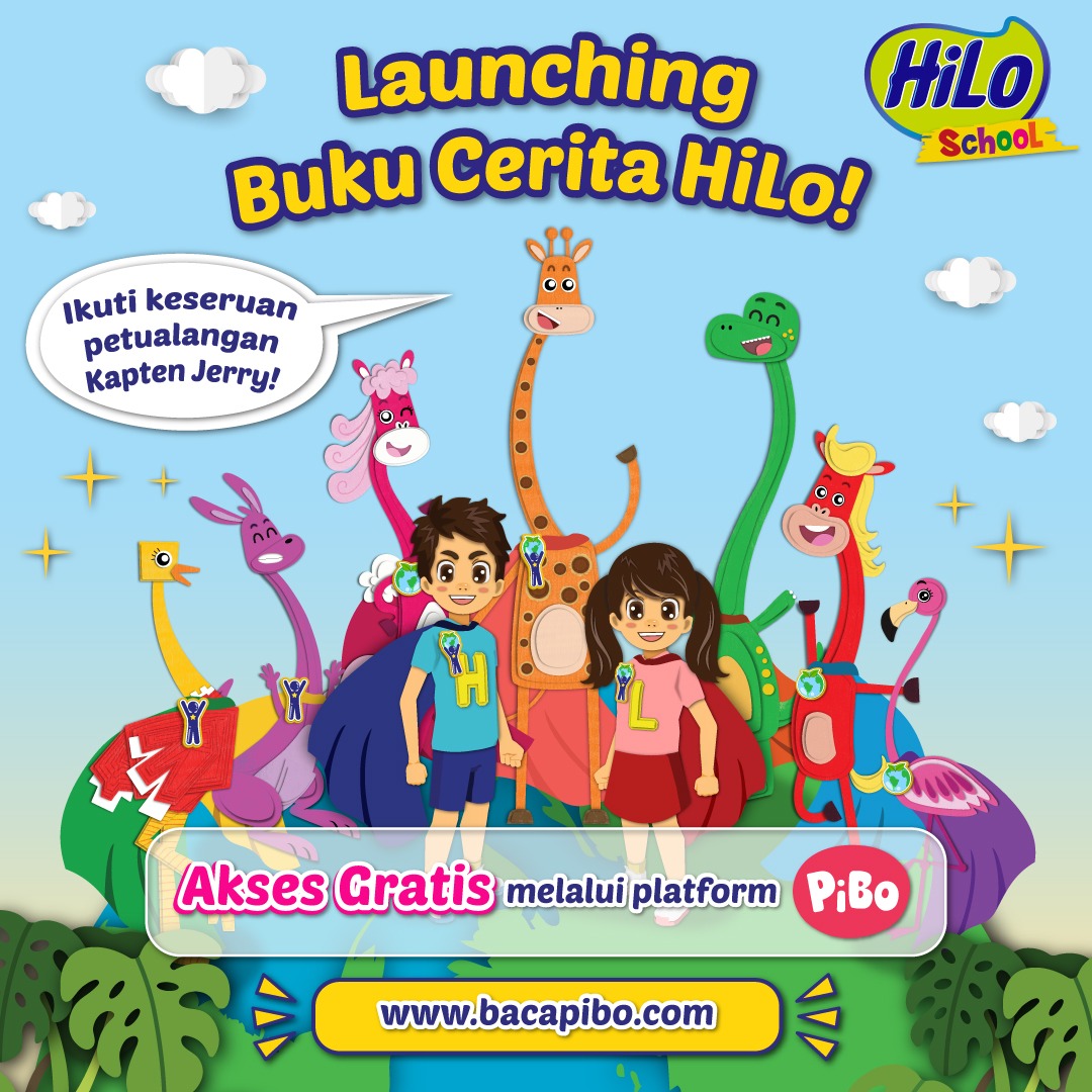 hilo_school's tweet photo. Buku cerita HiLo sudah terbit!
✨HiLoTopia: Misi Menjaga Diri dan Bumi ✨

Bumi kita sedang diserang oleh Monster Global Warming! Kebiasaan buruk manusia membuat bumi semakin sakit. Kita harus bertindak sekarang untuk menjaga diri dan bumi! 

#hiloschool #hilotopia https://t.co/wtKKdiPCMP