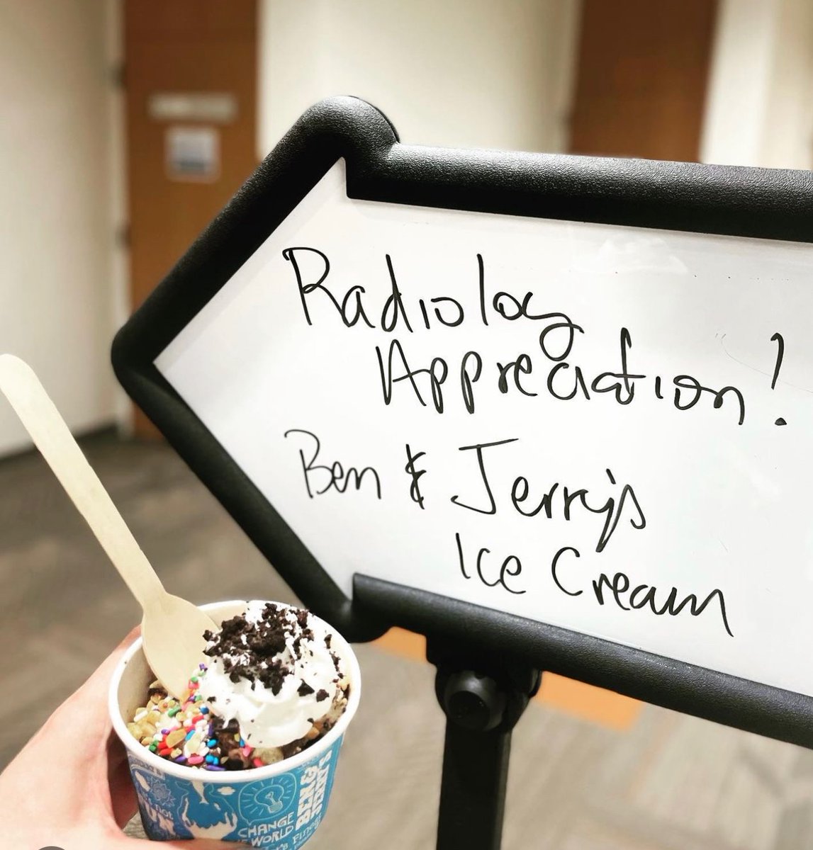 UTHealthRadRes's tweet photo. Neuroradiology fundamentals lecture for our R1 class was fueled by @benandjerrys Ice cream 🍦😋
#radres #RadResChat #radiology #futureradres #residency #matchday2023 https://t.co/9BOXPADnwO