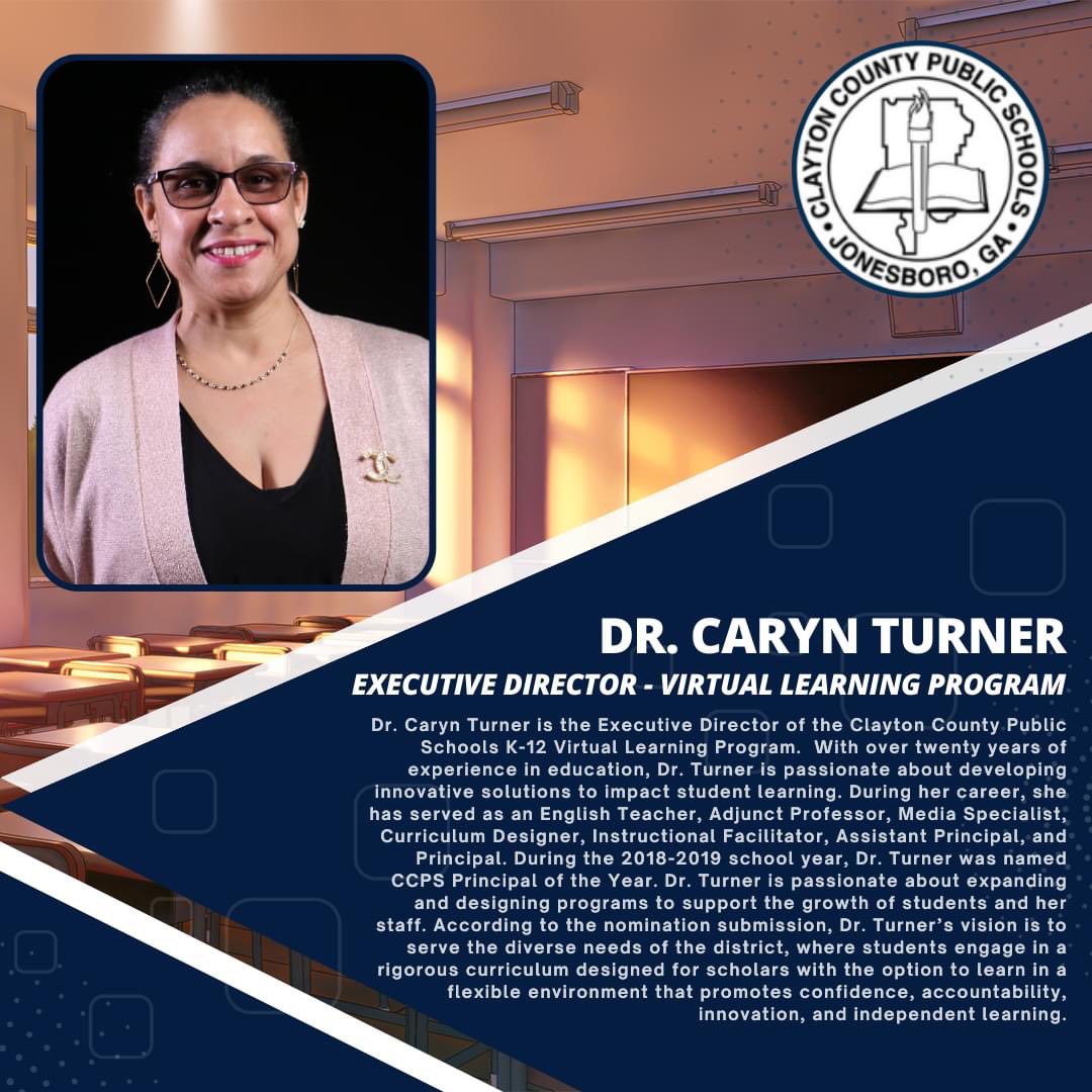 mrs_way1's tweet photo. Congratulations @Dr_CarynHTurner ! Well deserved spotlight. #vlp #ccps  #ThinkDifferent https://t.co/isvT3ASRhB