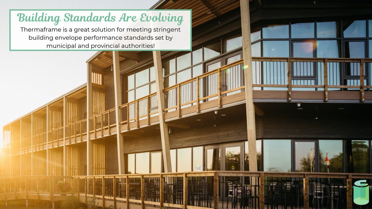 GlasCurtain's tweet image. Our Thermaframe systems offer architects and owners a sustainable choice over traditional aluminum frames, with 60% less embodied carbon, improved thermal performance, and sleek aesthetics!
··
··
#EnergyCodes #ThermalPerformance #WindowFrames #EnvelopePerformance