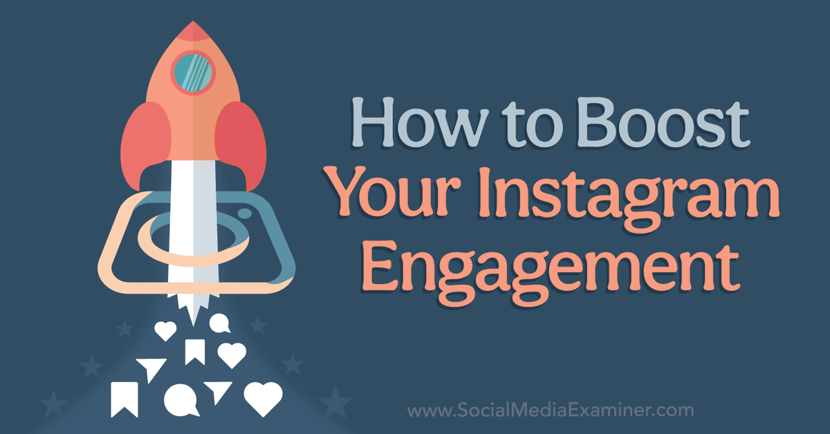 How to Boost Your Instagram Engagement bit.ly/3XHydpA #instagram #instagramengagement #socialmedia #customerengagement #boostbusiness #business #businessonline