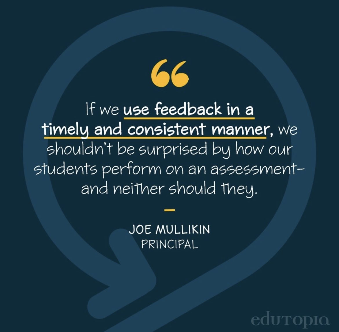 GriselRwallace's tweet photo. Absolutely! #student #feedback #assessment https://t.co/pqhZK72ADC