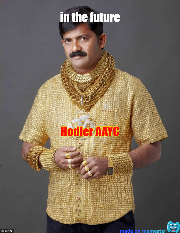 mrbeansg's tweet photo. Hodler AAYC #AAYCmeme https://t.co/AgDTvjnbp8