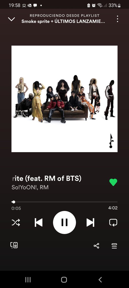 MayraSn04993665's tweet photo. Un pequeño pero con todo el amor del mundo para nuesto líder #NAMJOON con #SmokeSprite 💜
No abandonen el stream y si puede comprar no lo duden
#SmokeSpriteOutNow
#SmokeSpriteftRM
@BTS_twt https://t.co/5uDDmYbAQM