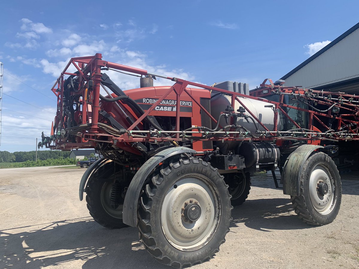 For Sale 2004 Case patriot 4410 sprayer 90’ boom, 1200 gal 3830 hrs Agleader hyd steer,rate and section control, Green tronic boom height control   380/90r46 tires 40%, back up camera, machine is excellent condition one owner machine. Asking $105,000k CAD 519-550-5893