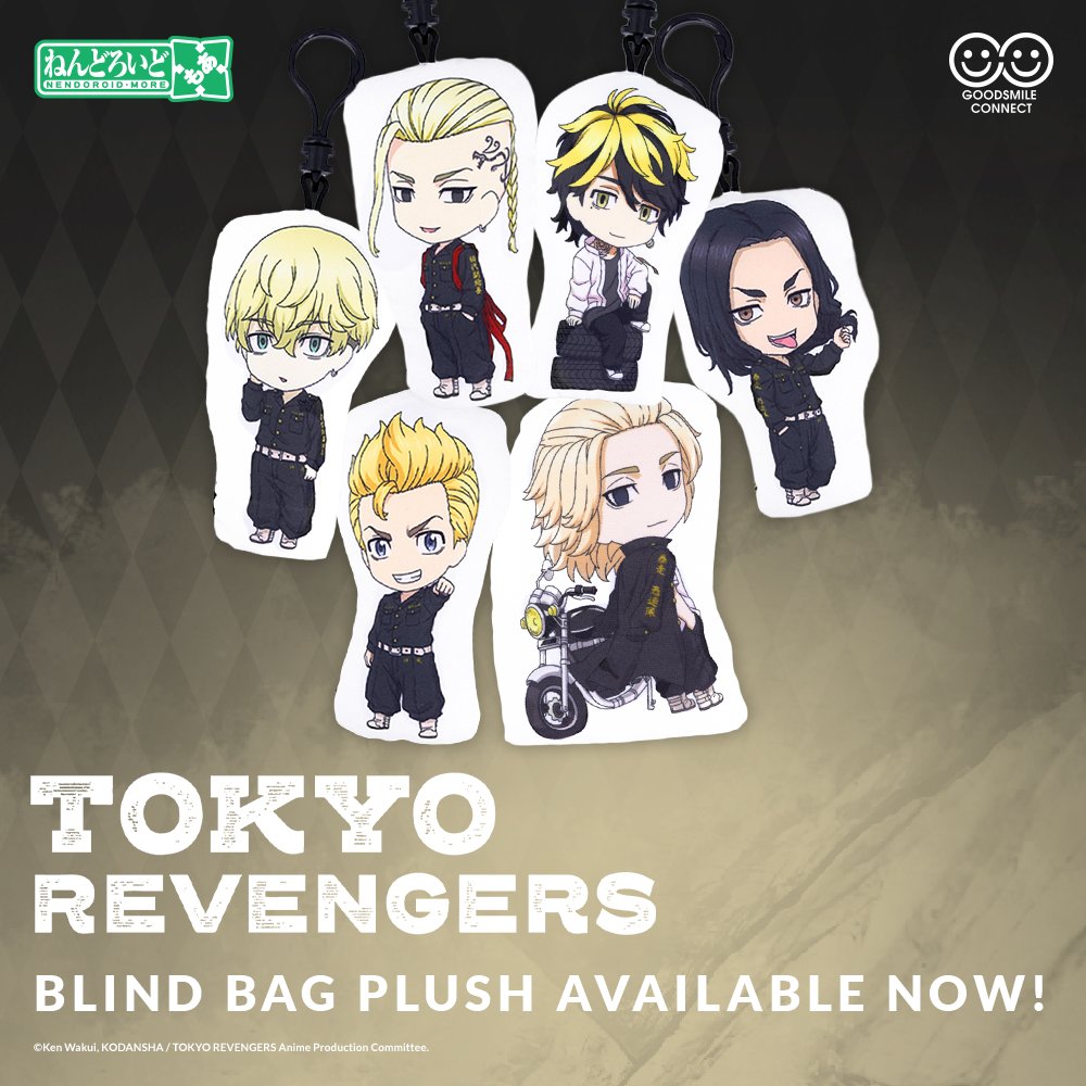 GoodSmile_US (@GoodSmile_US) on Twitter photo 2023-03-15 01:00:03 See the softer side of the Tokyo Manji Gang! Tokyo Revengers Mini Nendoroid Plush can hang out in your collection or be clipped to something and go on a ride with you! Collect them all on GOODSMILE ONLINE SHOP US! Shop: s.goodsmile.link/d9j #TokyoRevengers #Goodsmile See the softer side of the Tokyo Manji Gang! Tokyo Revengers Mini Nendoroid Plush can hang out in your collection or be clipped to something and go on a ride with you! Collect them all on GOODSMILE ONLINE SHOP US! Shop: s.goodsmile.link/d9j #TokyoRevengers #Goodsmile