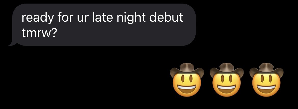 🤠 @LateNightSeth