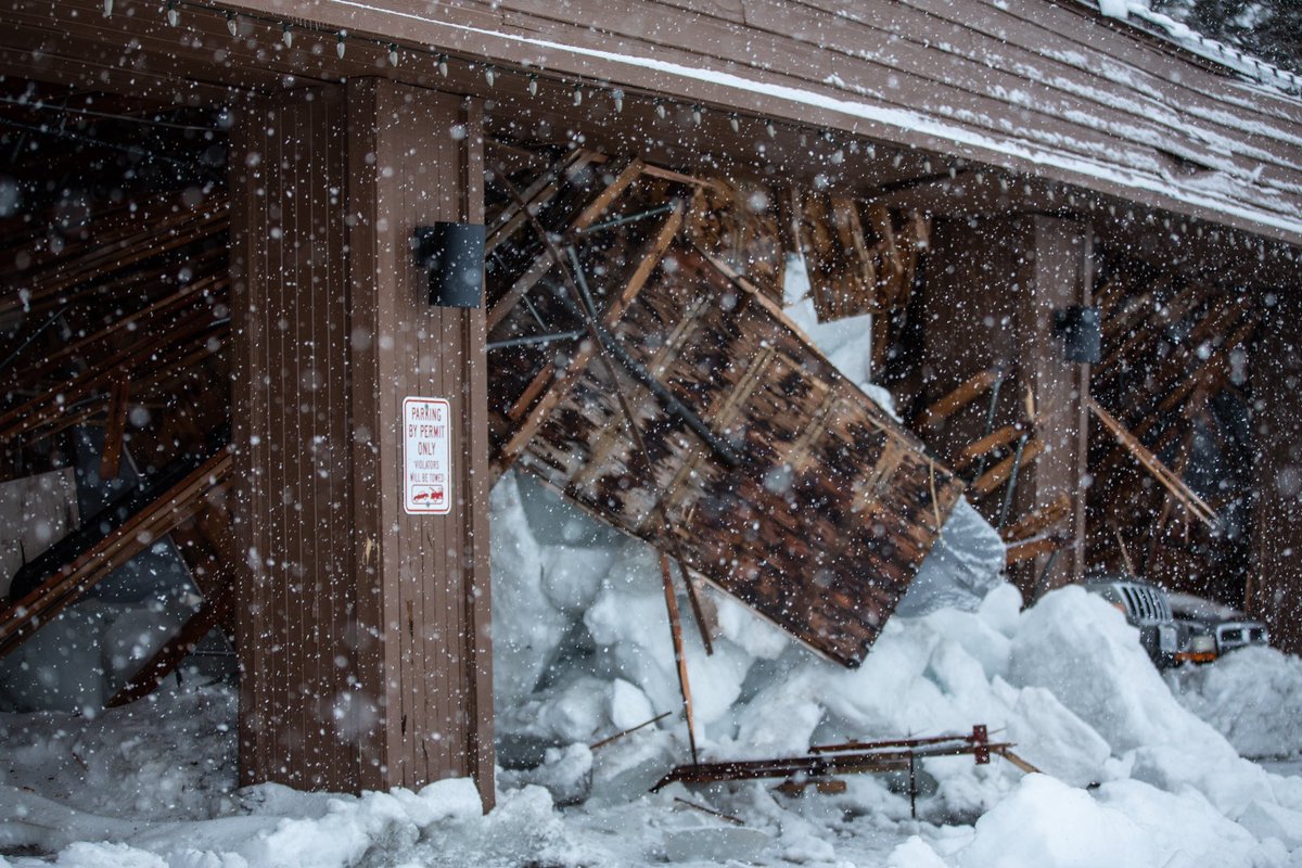 dakotasnider's tweet image. How today started…
#MammothLakes #StructureCollapse