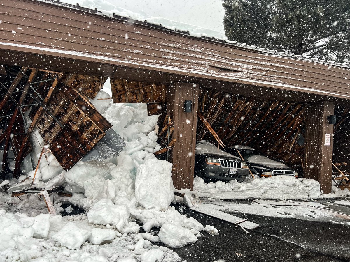 dakotasnider's tweet image. How today started…
#MammothLakes #StructureCollapse