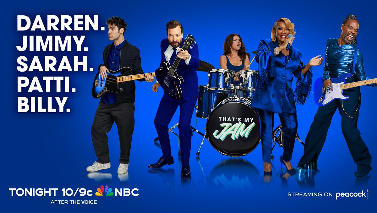 Less than one hour until an all-new episode of #ThatsMyJam on @NBC!