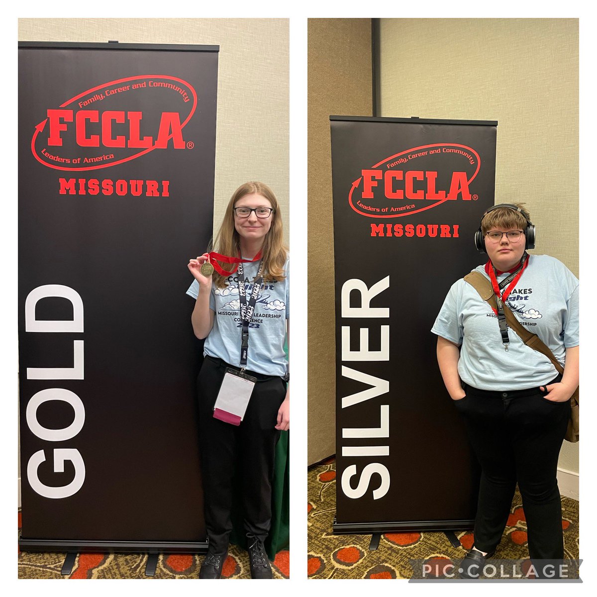 So proud of these Howell North FCCLA members! 🥇 🥈 ❤️