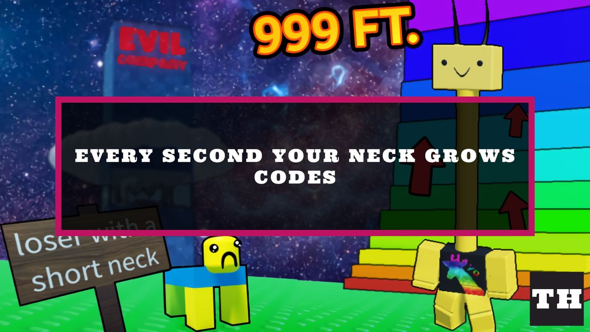 Try hard guides on twitter every second your neck grows codes march