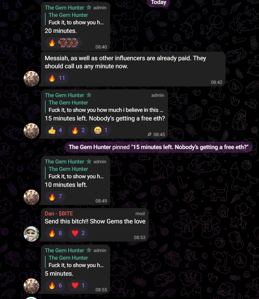 JUICEANDJUUN's tweet photo. Very funny, the blockchain is the law of the dark forest, no one can be trusted, anyone who shouts call for you is doing it for their own bag
$BITE #gpt4 #THEGEMHUNTER https://t.co/bgMUCHiuh2