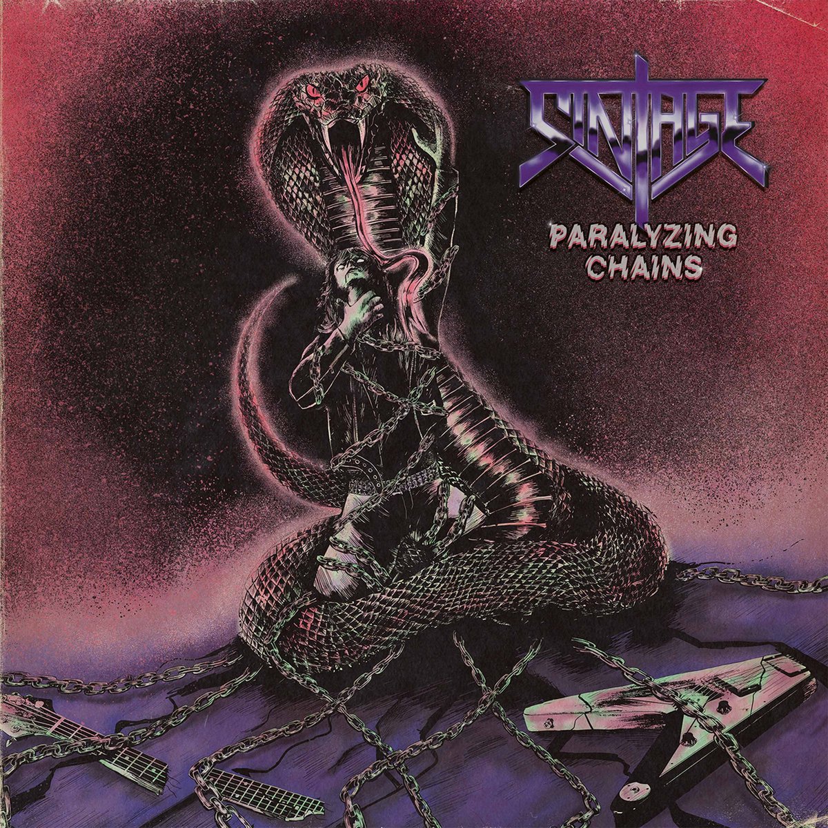 KickAssForever1's tweet photo. SINTAGE (Heavy Metal - Germany) - Release official music video for "Midnight Evil" - Taken from their album"Paralyzing Chains" that will be released via High Roller Records on April 21, 2023 #Sintage
https://t.co/huXNAuV7Na https://t.co/I5rzlJKeYn