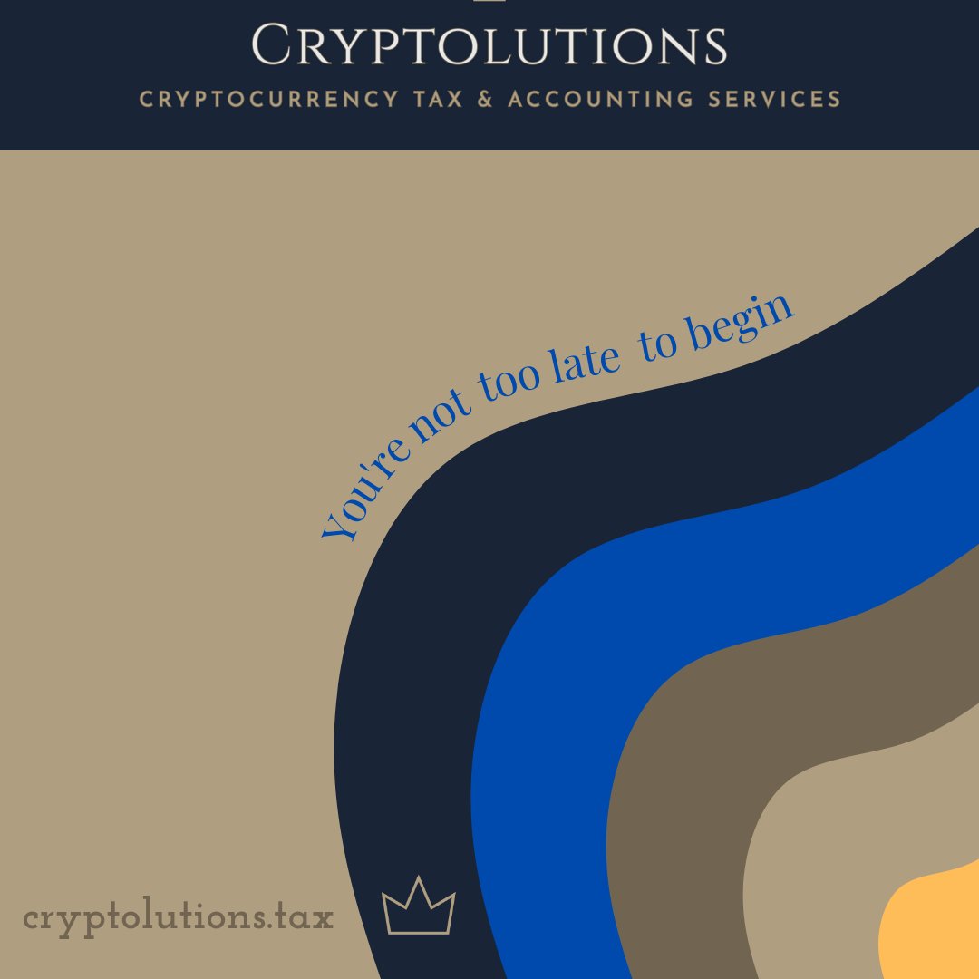 CryptolutionsTx's tweet image. If you&apos;re in the US, the tax deadline approaches! 
If you haven&apos;t started the process or don&apos;t know where to start, reach out 
#cryptolutions #cryptotaxes #crypto #cryptocurrency #investments #taxcompliance