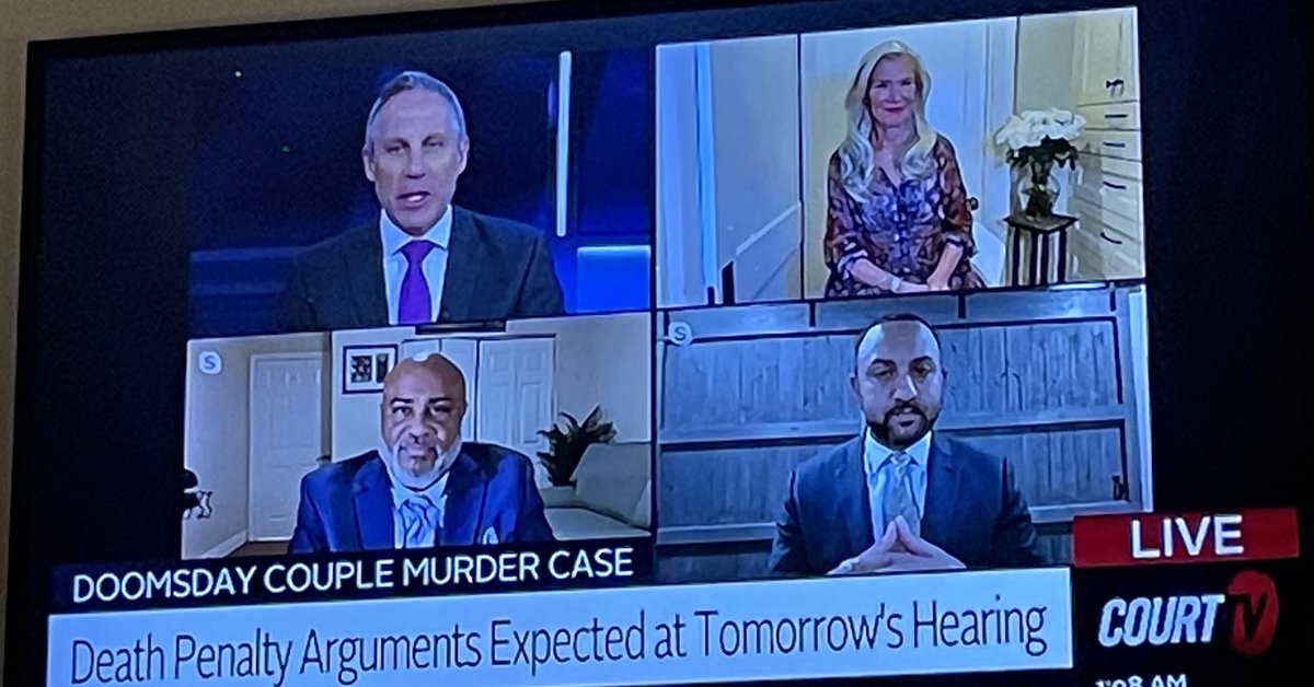 imadriienne's tweet photo. @annembremner #RickKing and #MichaelSterling with @VinniePolitan 👏🏼👏🏼😁
amazing expertise & analysis on the death penalty arguments ‼️👏🏼 https://t.co/KkEZbk3B4G