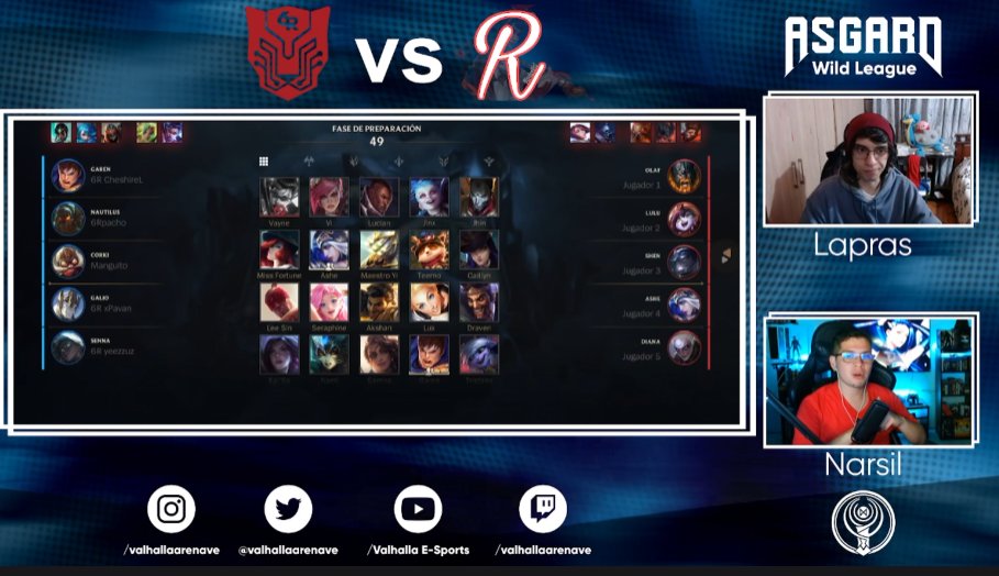 Cerramos la Fecha 2 de #AWL

🖥️ twitch.tv/valhallaarenave

@6RGaming vs <a href="/Rebuild_Esports/">Rebuild</a>