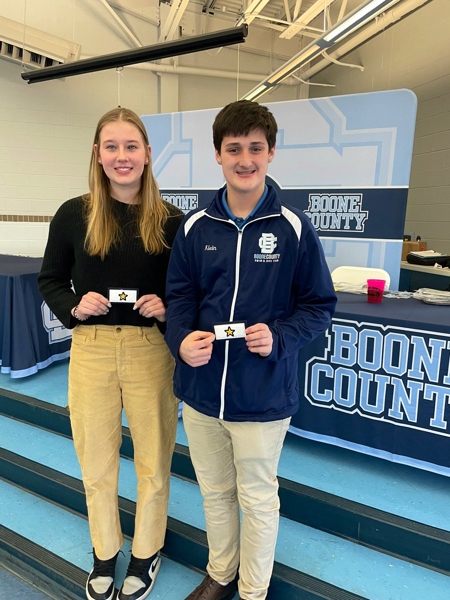 RebelSwimDive's tweet photo. Senior @KollarLexi and junior Joel Klein were voted team captains by their peers. https://t.co/84bNud6bT4