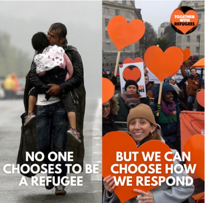 Denying people the human right to claim asylum. Forcibly removing people to Rwanda. Locking people up simply for seeking safety.

The government's #RefugeeBanBill does not represent us.

 It's time for a fair, compassionate and workable asylum system.

#TogetherWithRefugees