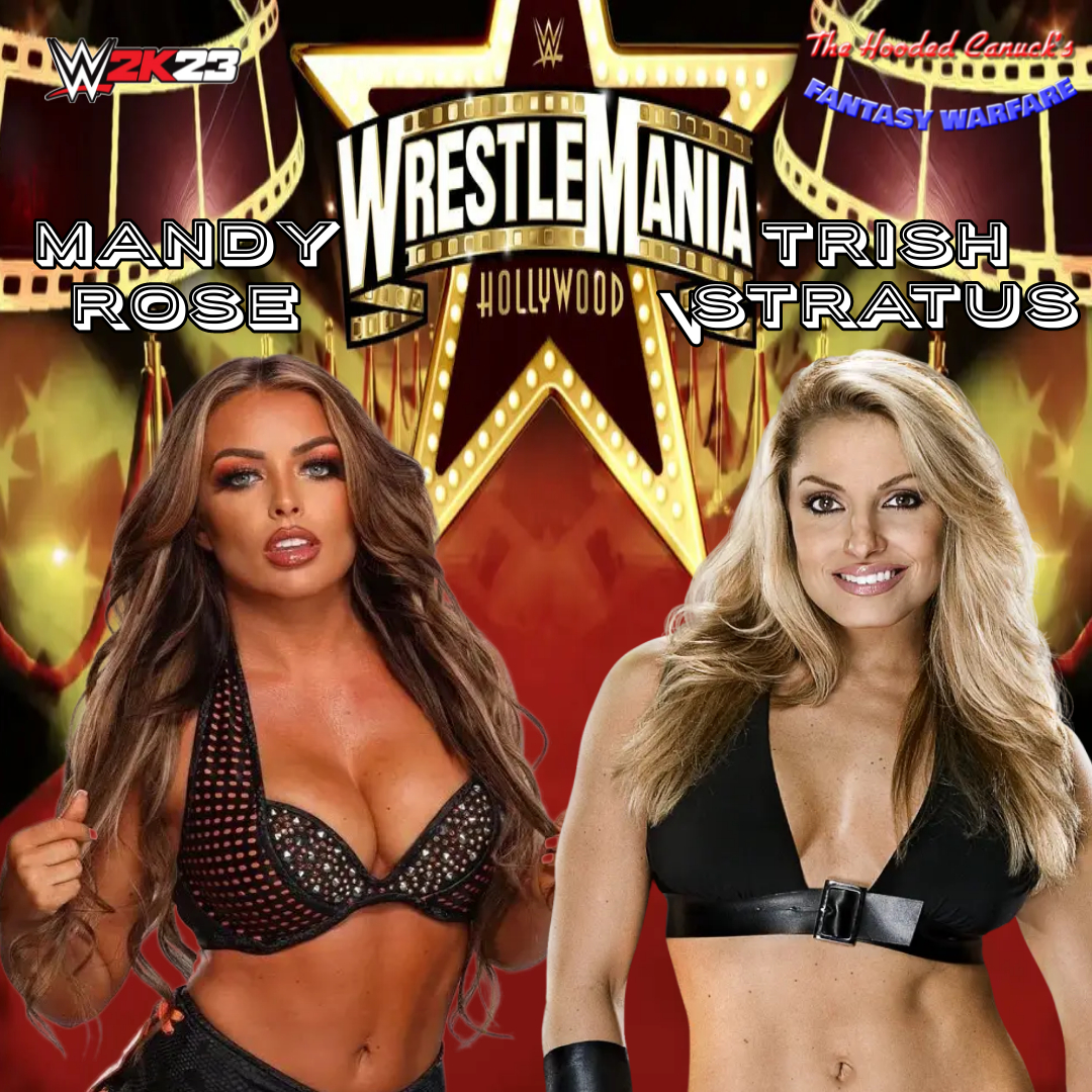 Rumors were going around on Social Media!!! But I just for the official confirmation.  Mandy Rose will return at WrestleMania (only on 2k23!)  to face Trish Stratus!  Only on the showcase of the Immortals should a match like this take place.  Epic Dream Match at WrestleMania! https://t.co/ZLn3c1EzGp