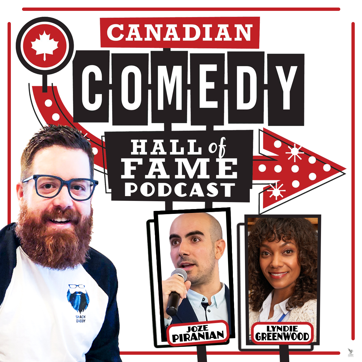 CanComedyHall's tweet photo. The CCHOF Podcast Ep 21!
Two amazing guests
@JozePiranian - Comedian, Motivational Speaker and Ted Talk Speaker 
&amp;
@LyndieGreenwood - Talented Actress and star of the new CTV show Shelved!

Link Here > https://t.co/XxSjzjykAq

@CTV @TEDTalks 
#Canada #comedy #shelved #TedTalk https://t.co/NTNMu1xfpB