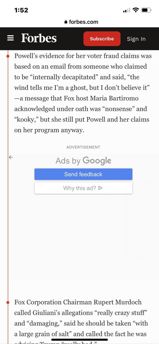 caligirl1879's tweet photo. @CarbonSteel218 @nytimes Um, NO. FOX hosts testified under oath they never believed the lie that Trump was cheated of victory in the 2020 election, in Dominions $1.6 Billion lawsuit against FOX. Hannity, Tucker, even Murdoch! Lawyers have all their texts &amp; audio too! Transcripts released, more ⬇️ https://t.co/ySJN29R6i0