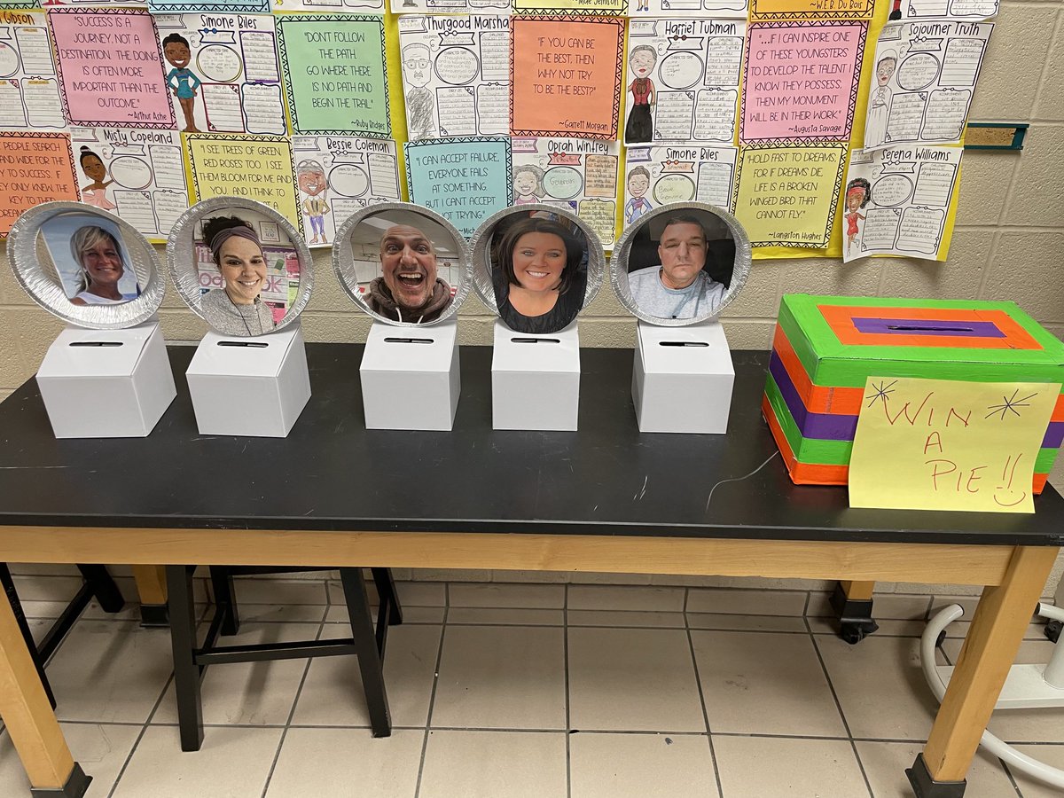 MrZteach5's tweet photo. Team Raptor having some fun with Pi Day!! https://t.co/GYd2WILKdh