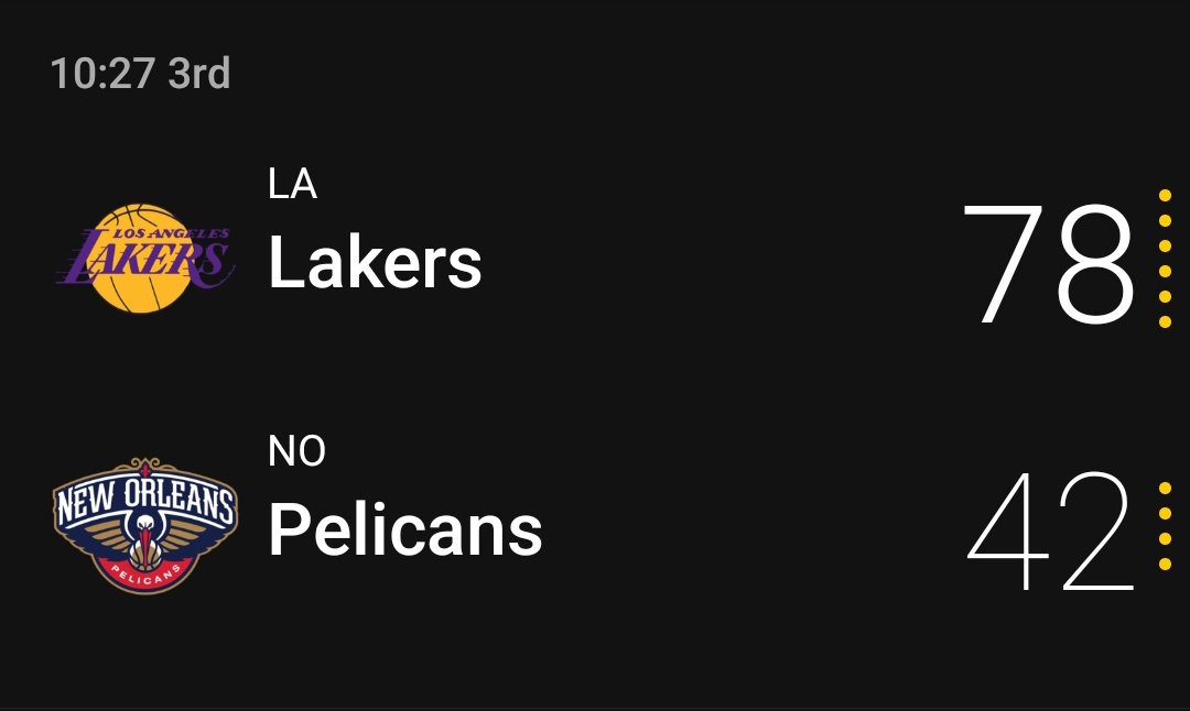 NBAdoPovo's tweet photo. Pedi um time, o Lakers me deu uma seleção https://t.co/v8z3i8ibjf