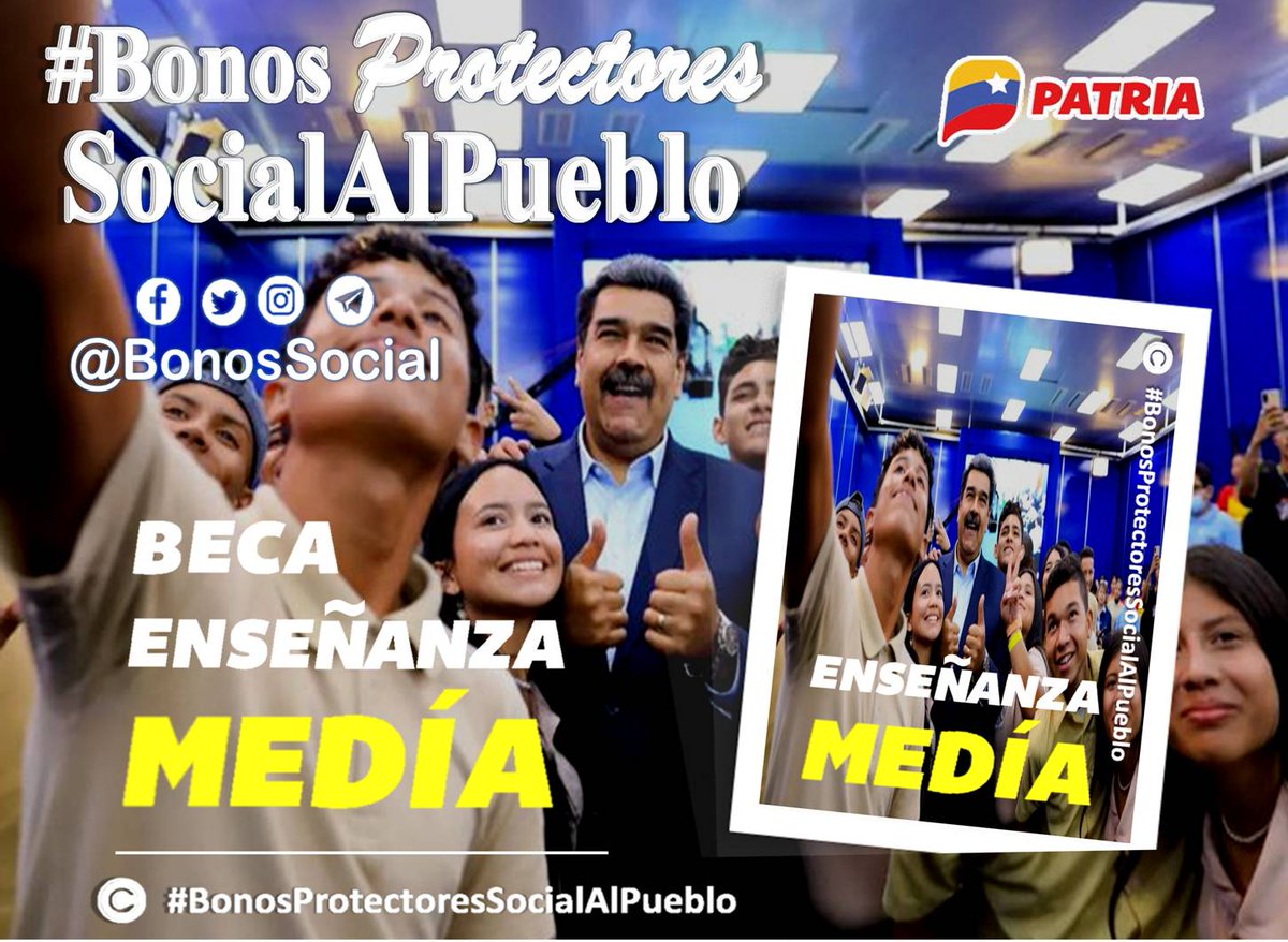 Bonos Protectores Social Al Pueblo tweet media