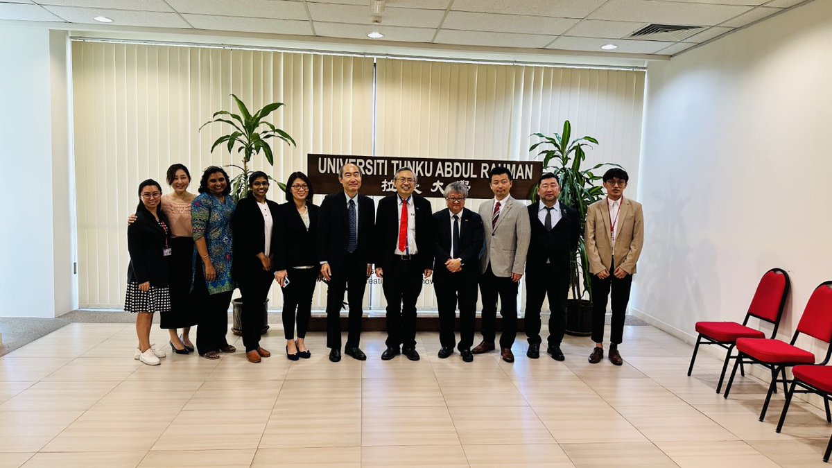 iryososei_PR's tweet image. マレーシアのトゥンクアブドゥルラーマン大学（Universiti Tunku Abdul Rahman（以下、UTAR））との国際交流協定締結式が2023年3月7日（火）、UTARにて執り行われました！
今後の国際交流が楽しみです！
#医療創生大学 #UTAR #国際交流 #マレーシア