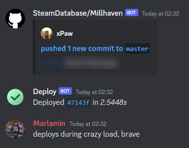 Discord Bot · SteamDB