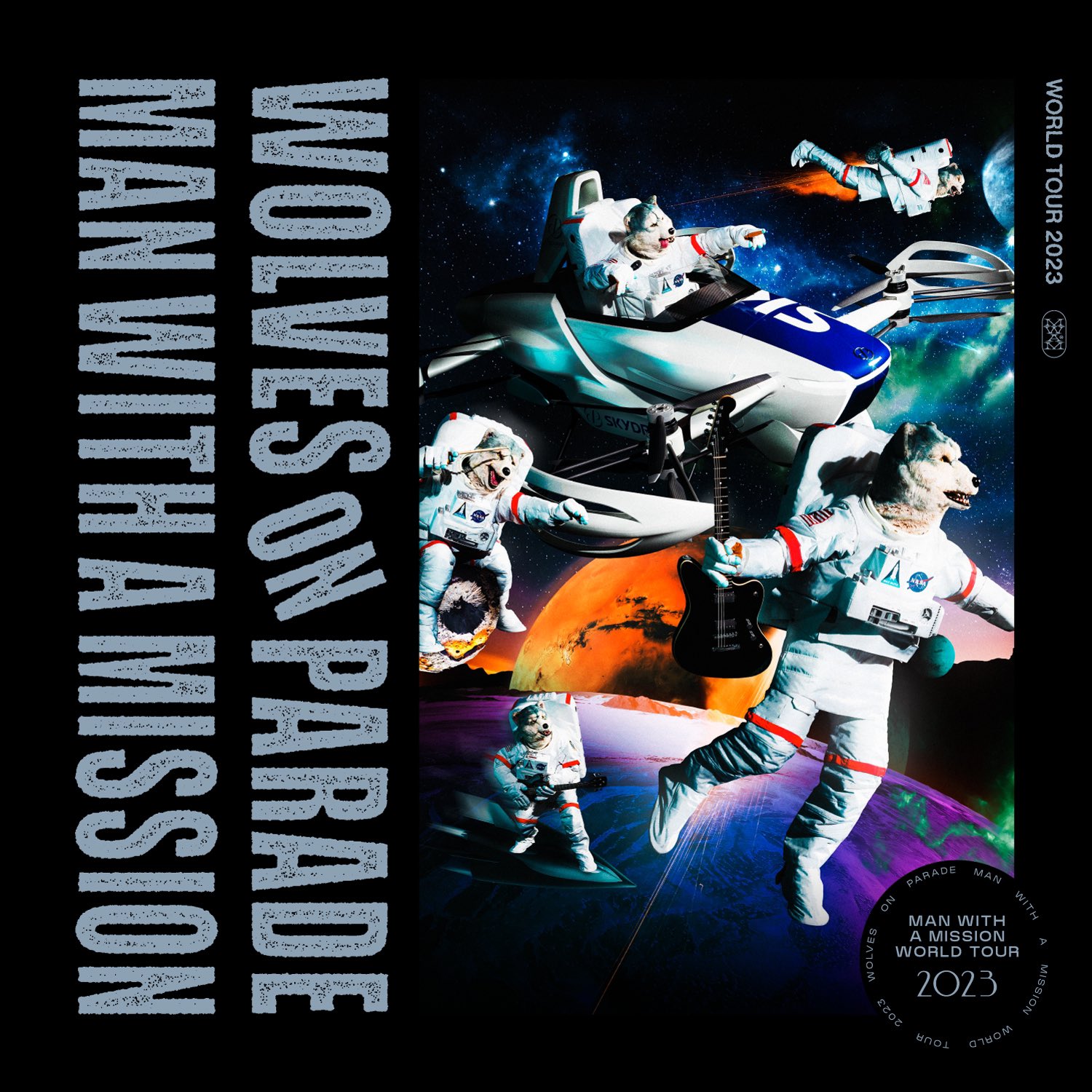 MAN WITH A MISSION CHESSフーディーパーカー-