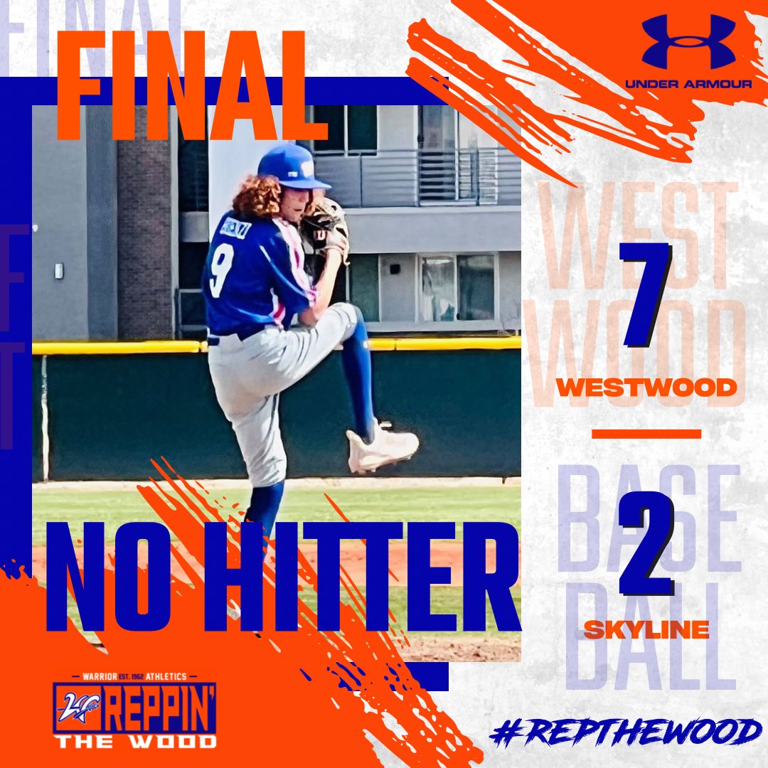 <a href="/Westwood_BB/">Westwood Baseball</a> gets a combined no-hitter behind Soph Joey Boenzi! #repthewood