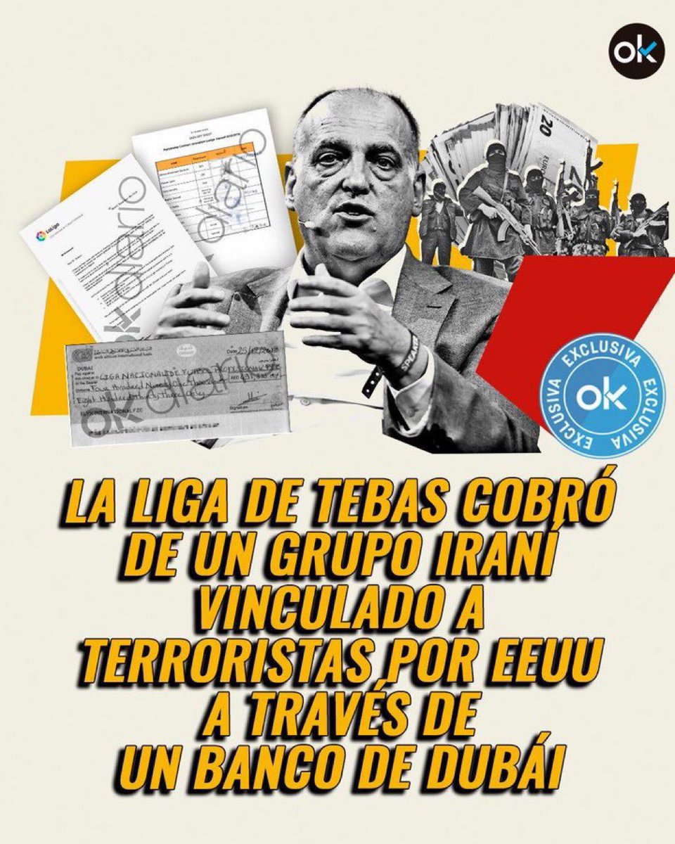 حصري Okdiario | تيباس استلم فوق 300 الف من شركة ايرانية محظورة في امريكا تمول الارها