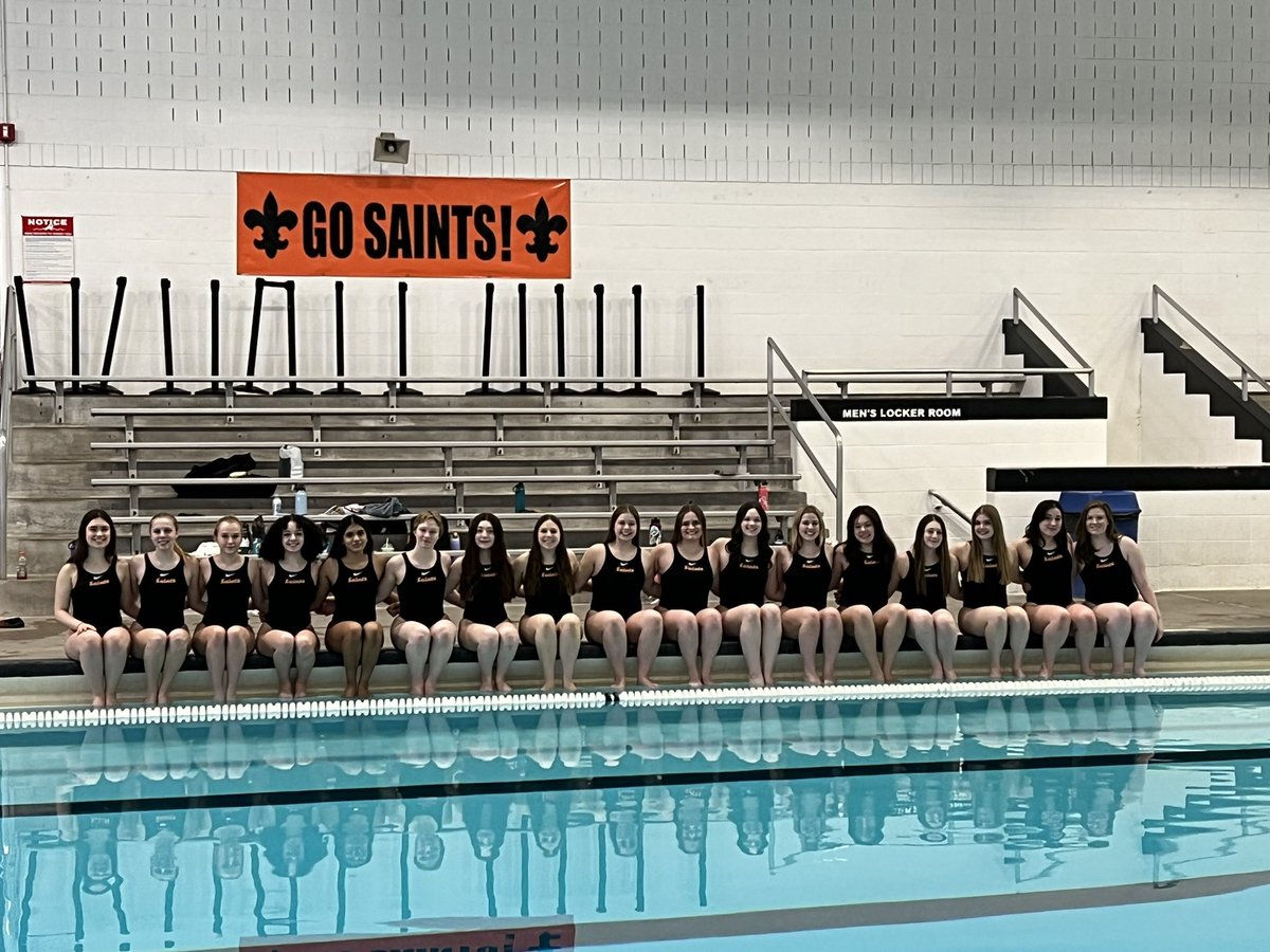 SaintsH2OPolo's tweet photo. Congratulations on your first win of the season at our first home game! These girls played with heart and supported each other! Next home game is Thursday at 5pm. See you there! https://t.co/riuHT6E0fg