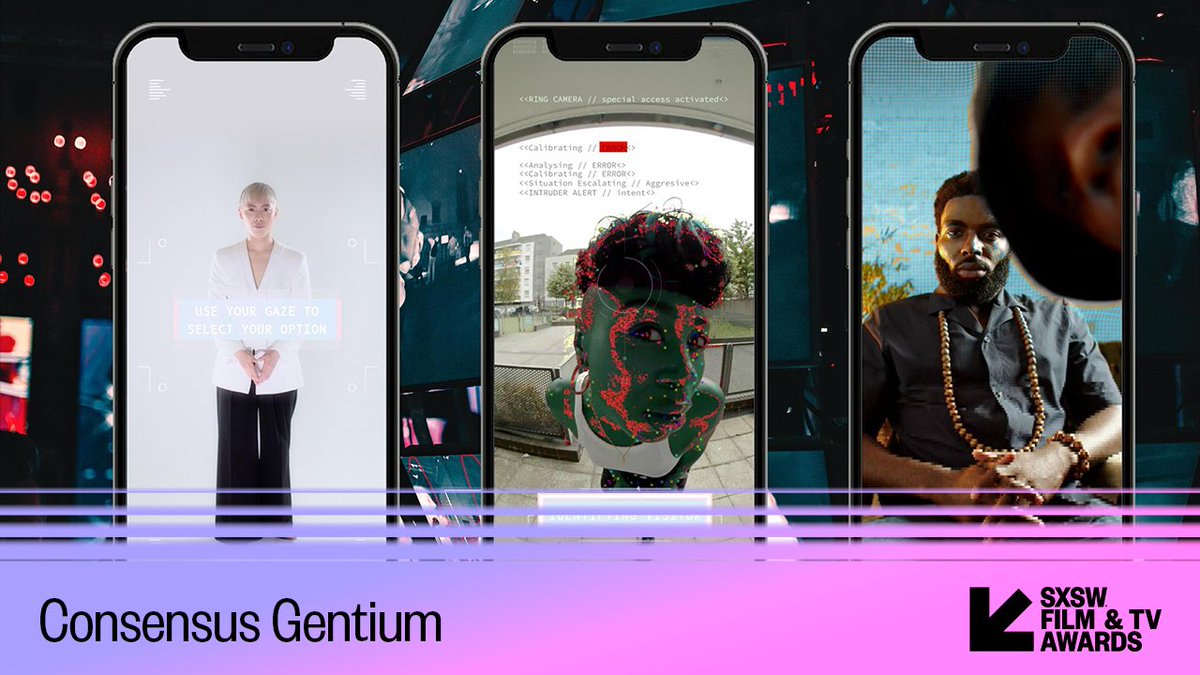 sxsw's tweet photo. The #SXSW 2023 XR Experience Jury Award goes to Consensus Gentium directed and written by Karen Palmer! https://t.co/lU63gU9vIY