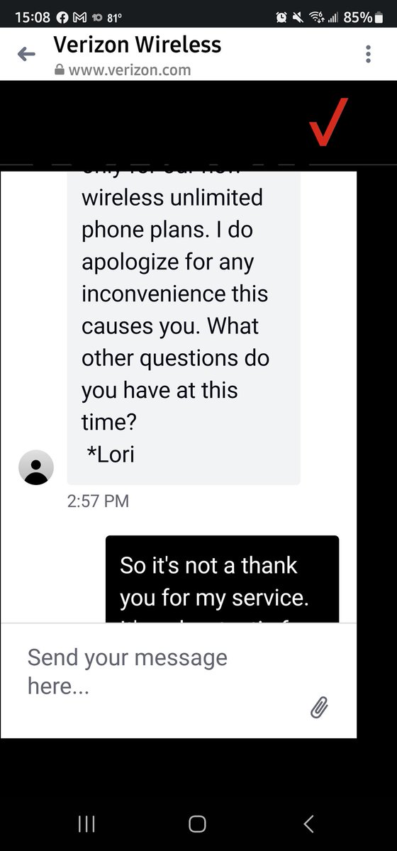kirkyarger's tweet photo. Is @hansvestberg aware of the policies in these screenshots? It's not a good look for you or @verizon. You can, and should fix this. https://t.co/RnFj7Gn4Ar
