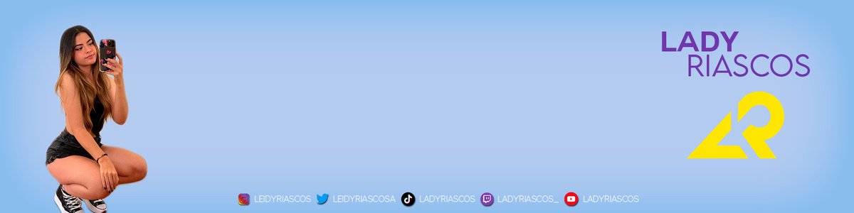 ilukazgg's tweet photo. Unos Banners de twitch para @leidyriascosA https://t.co/XQihaqCoHI