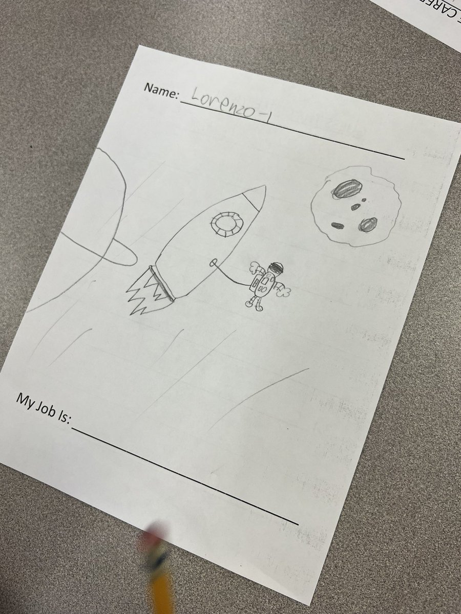Can you guess the career? Our @GlenkirkES 1st graders created three clues related to a job they think might be fun to have when they grow up.