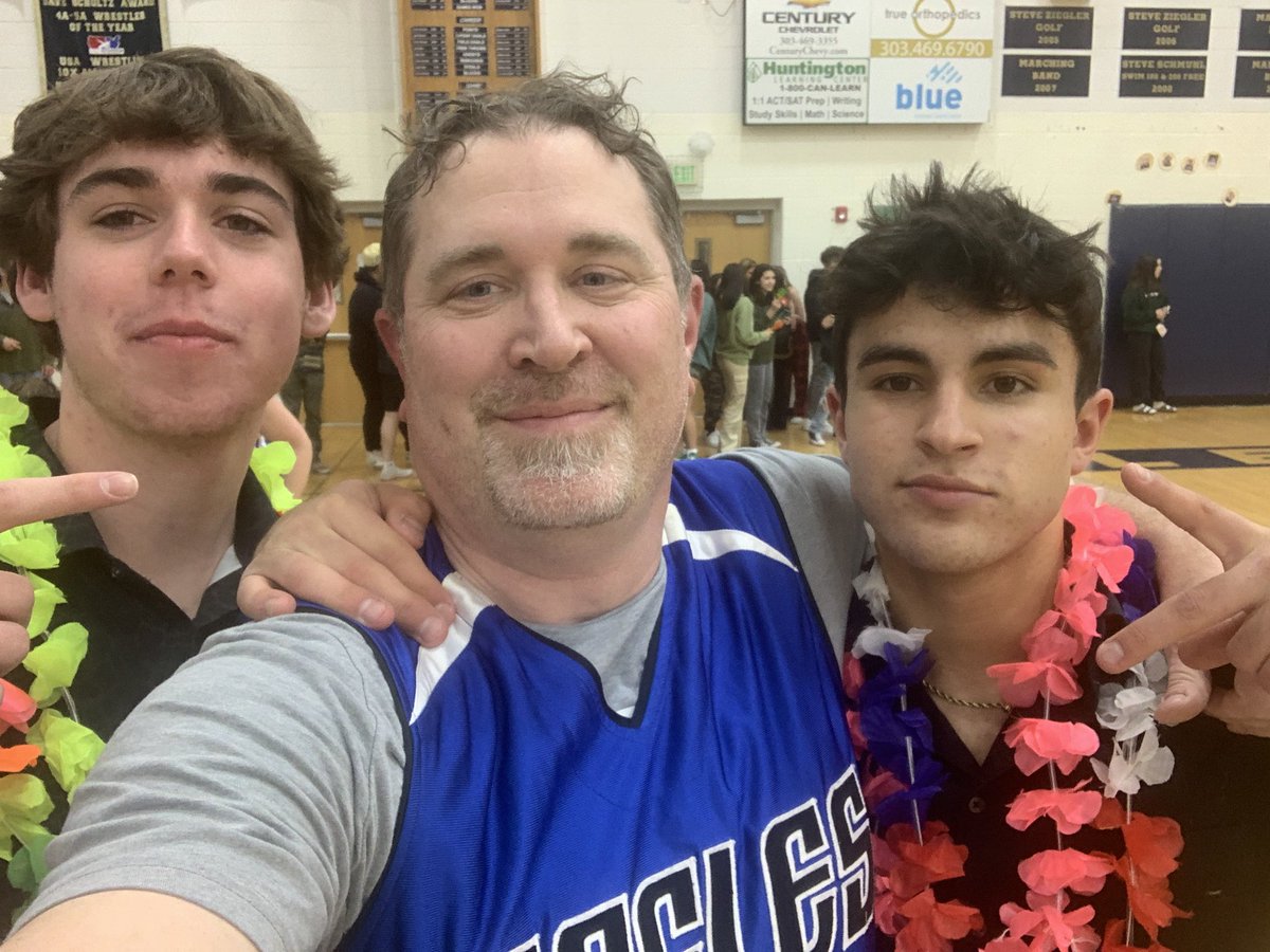 Tables turned for the Faculty basketball game to night.  Coach <a href="/GalkaQuin/">Quin Galka</a> and Coach <a href="/canonjuarez/">Canon</a>