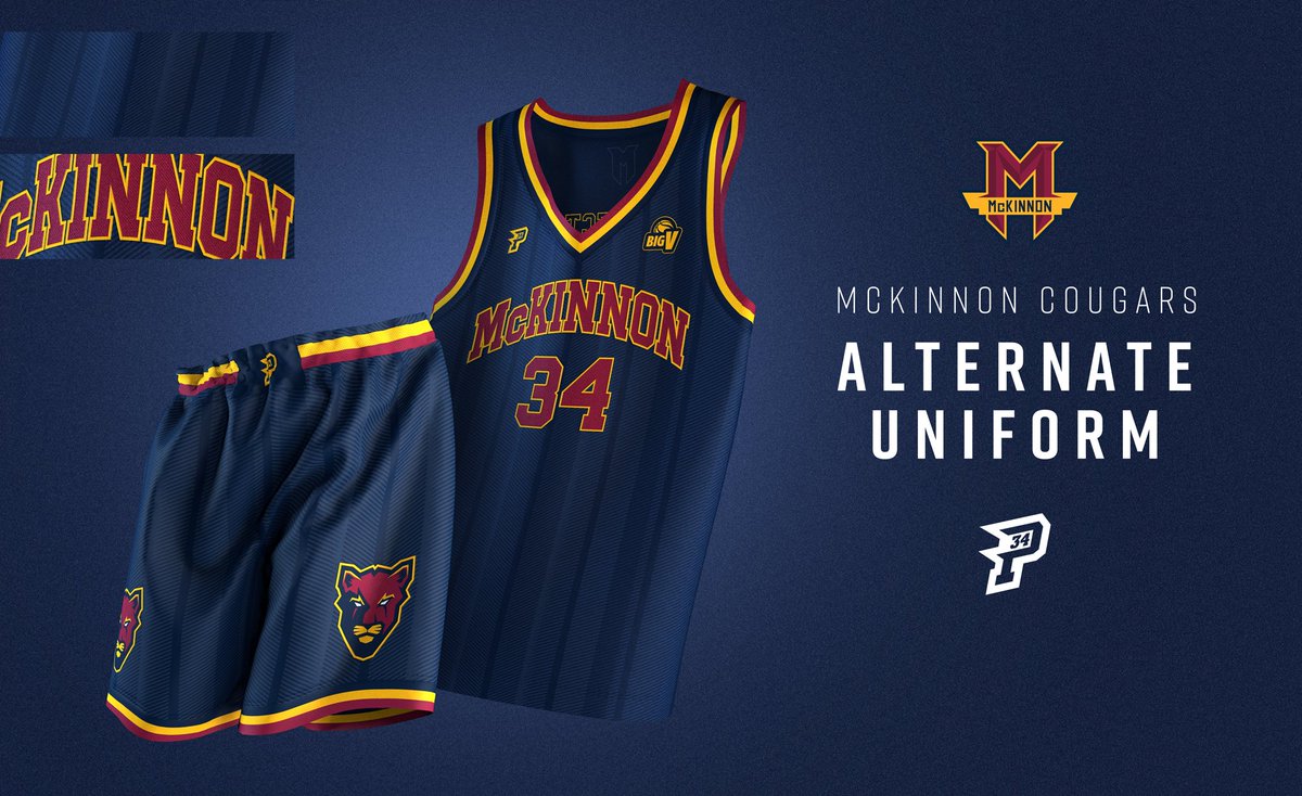Proj34's tweet photo. New look for the McKinnon Cougars in '23 👀🎨 https://t.co/0LpVvFDJra