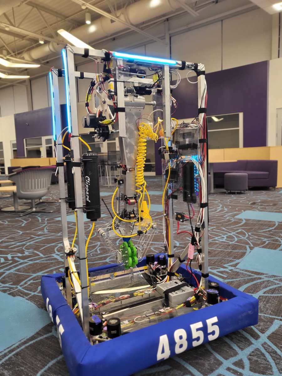 Ramageddon4855's tweet photo. Thank you to all of our Fanageddons for coming out and supporting our team during the Annual Ramageddon Robot Reveal! We hope you enjoyed meeting our 2023 robot, Dolly. #omgrobots #FRC #4855 #Impact #chargedup https://t.co/kCfsh76C5D